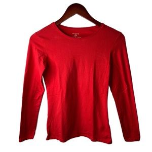 red primarklong sleeved top